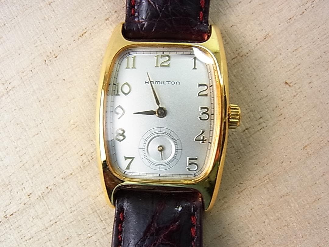 正規品 HAMILTONハミルトン腕時計クォーツスモールセコンド型番6264
