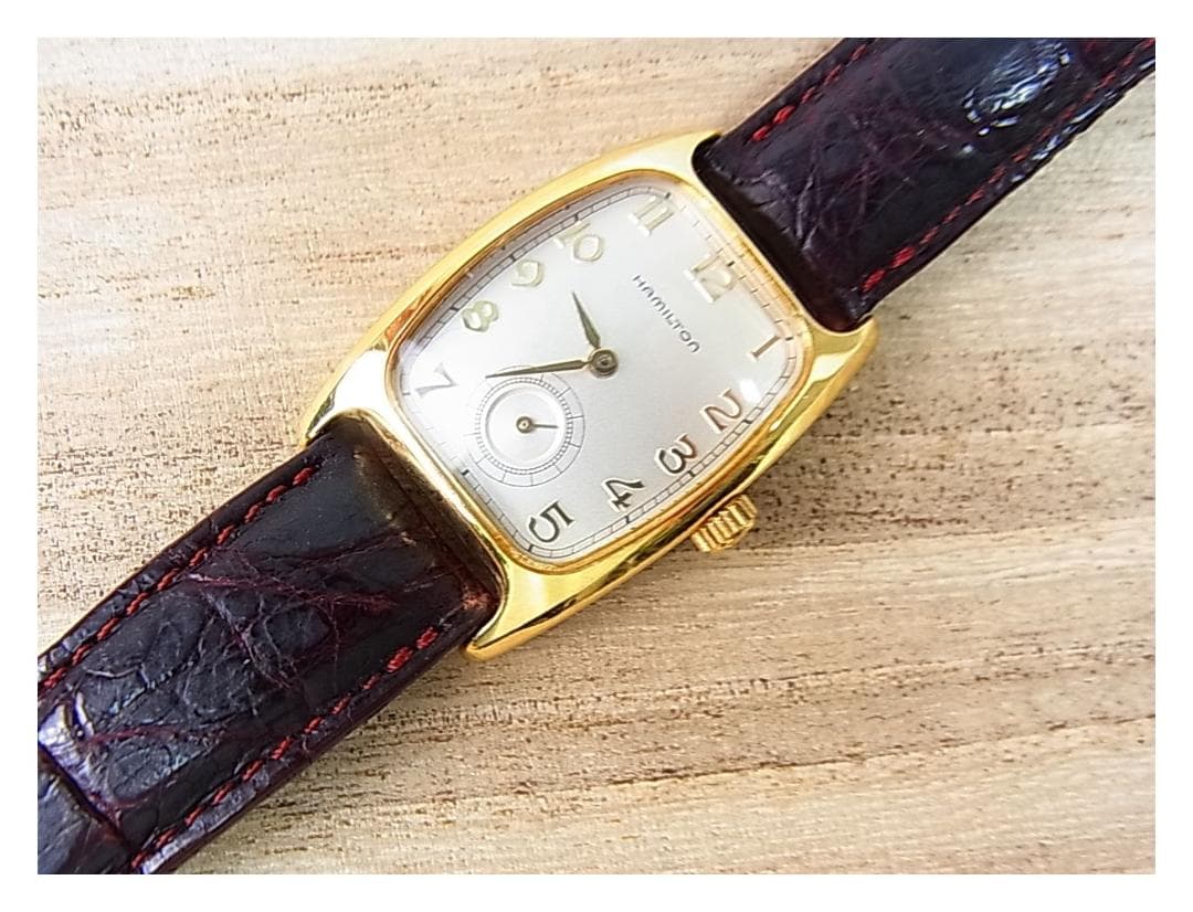 正規品 HAMILTONハミルトン腕時計クォーツスモールセコンド型番6264