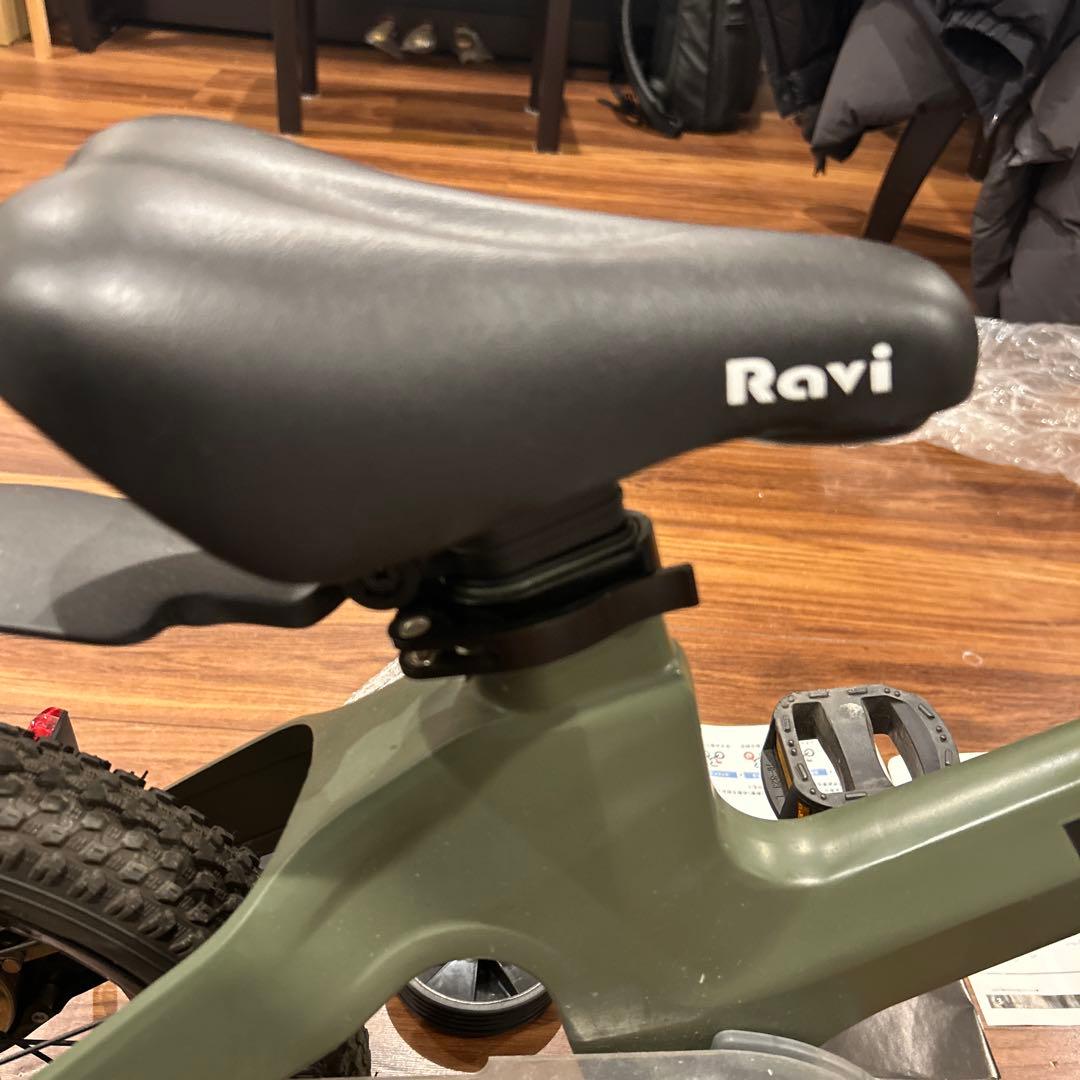 Ravi 子供用自転車 オリーブグリーン