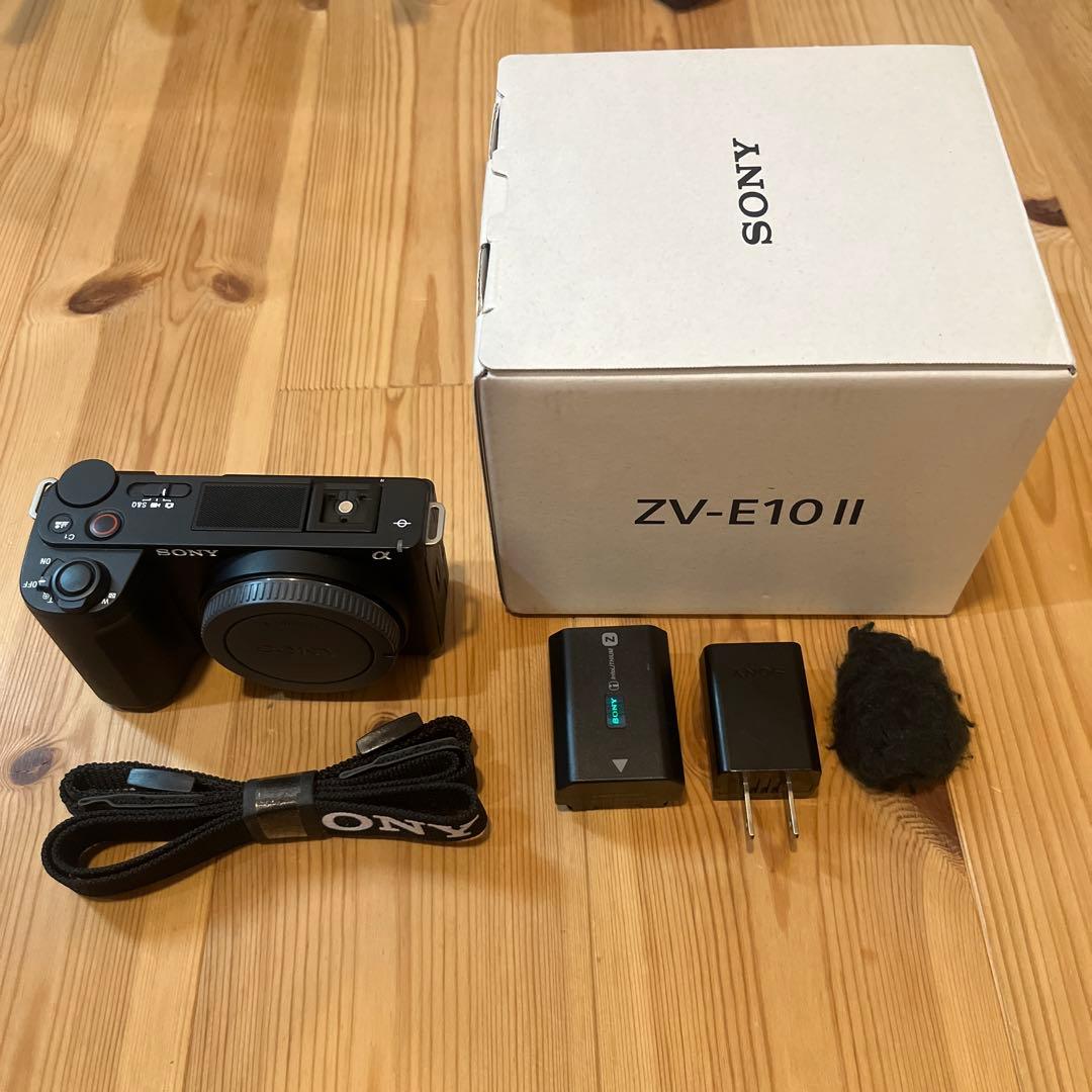 SONY ZV-E10 II 本体 + 付属品+元箱付き