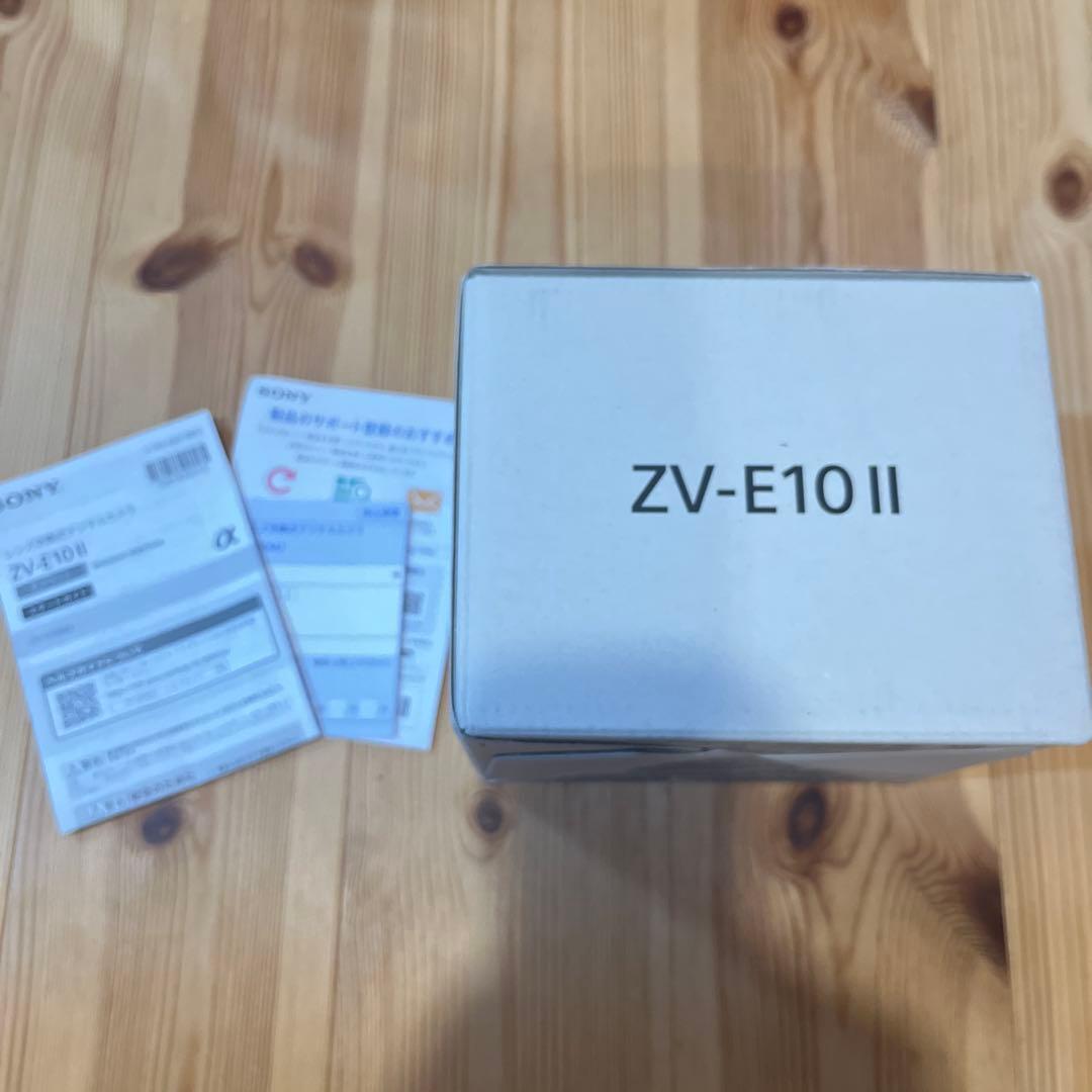 SONY ZV-E10 II 本体 + 付属品+元箱付き