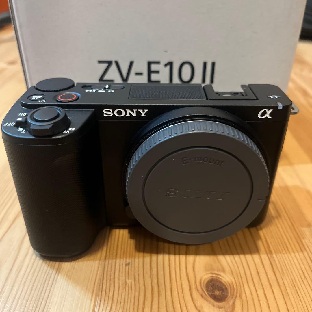SONY ZV-E10 II 本体 + 付属品+元箱付き