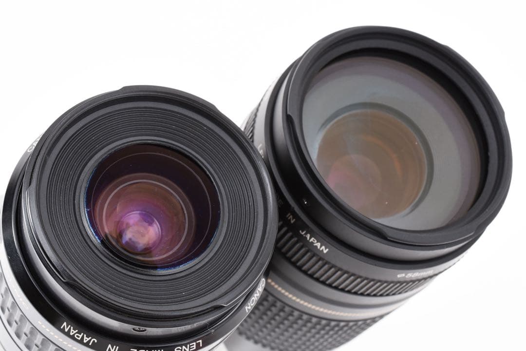 保証付き/デジタル一眼レフ/canon kiss x 9標準&望遠レンズセット