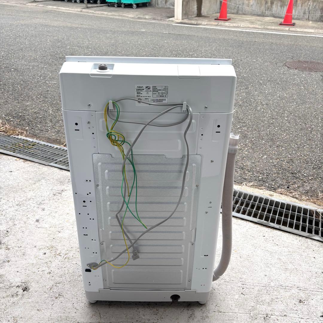 高年式❗️ ガラストップ冷蔵庫洗濯機セット　一人暮らしセット　分解洗浄済み