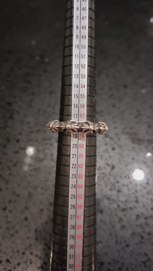T*O様 CHROME HEARTS クロムハーツCROSS BAND RING