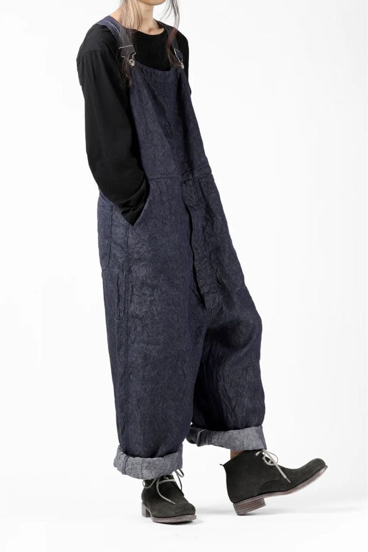 KLASICA MB OVERALL リネンデニム オーバーオール