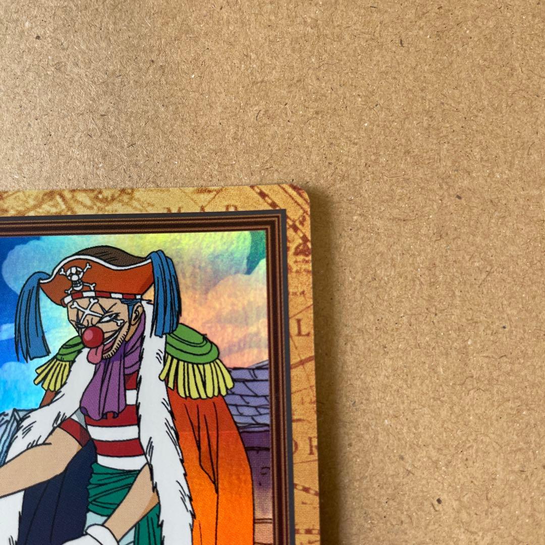 ワンピース カードダス　バギー トレーディングカード 財宝への執念1999