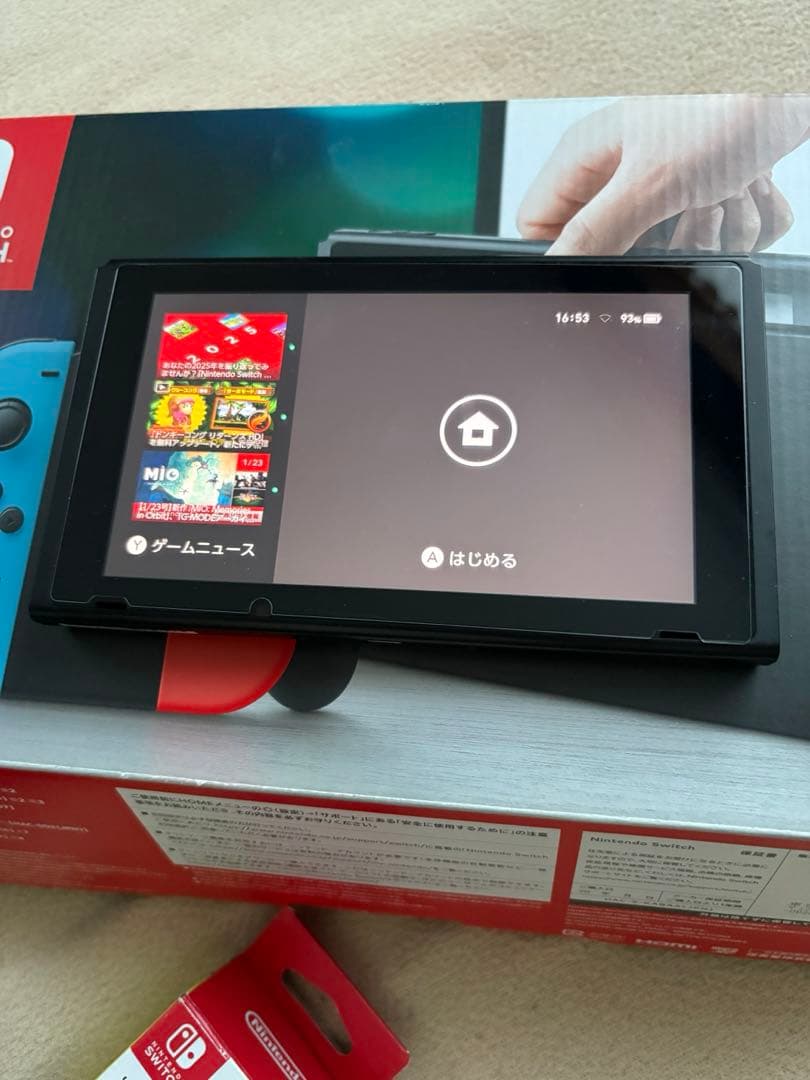 【週末値下げ】 Nintendo Switch ネオンブルー/ネオンレッド本体