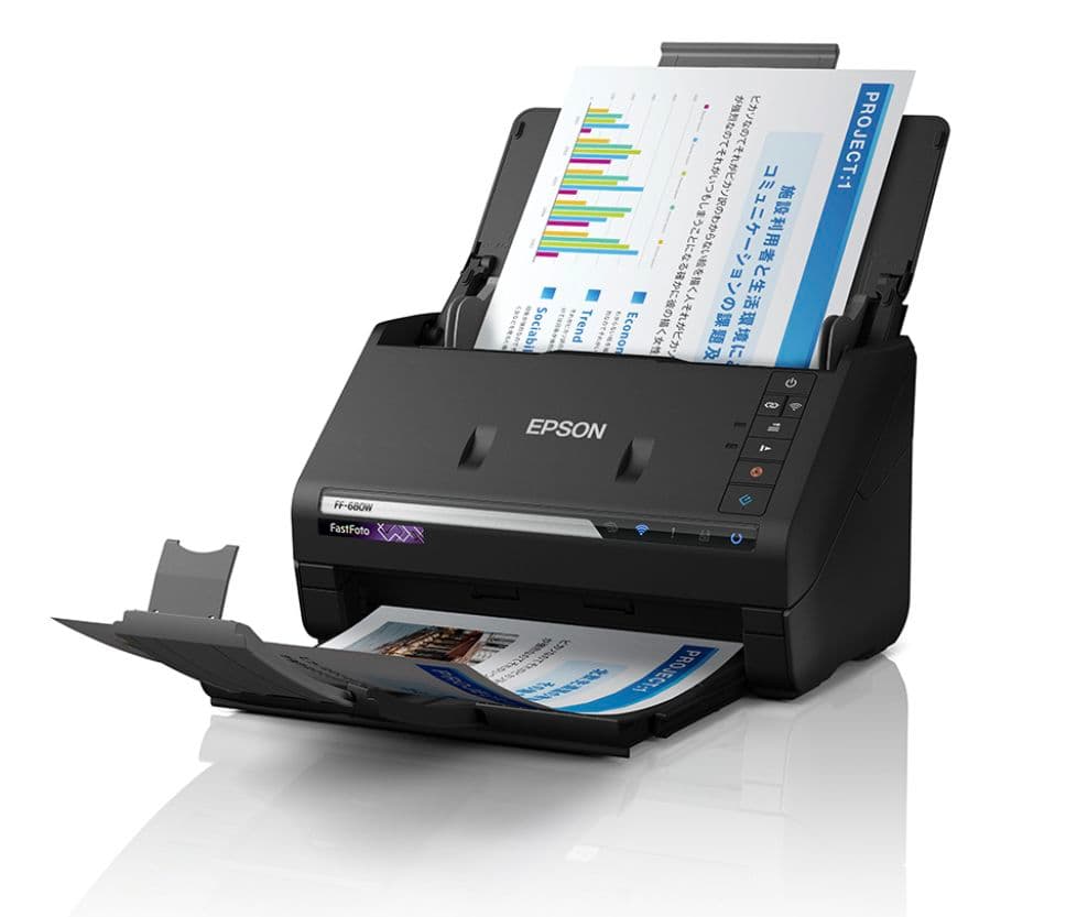 【美品】EPSON A4フォト・グラフィックスキャナー FF-680W