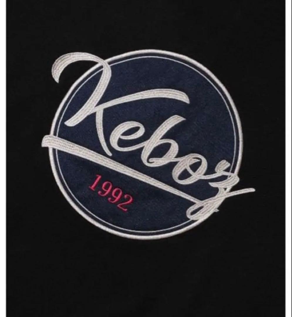 新品 KEBOZ BB LOGO HALF ZIP SWEAT PULLOVER