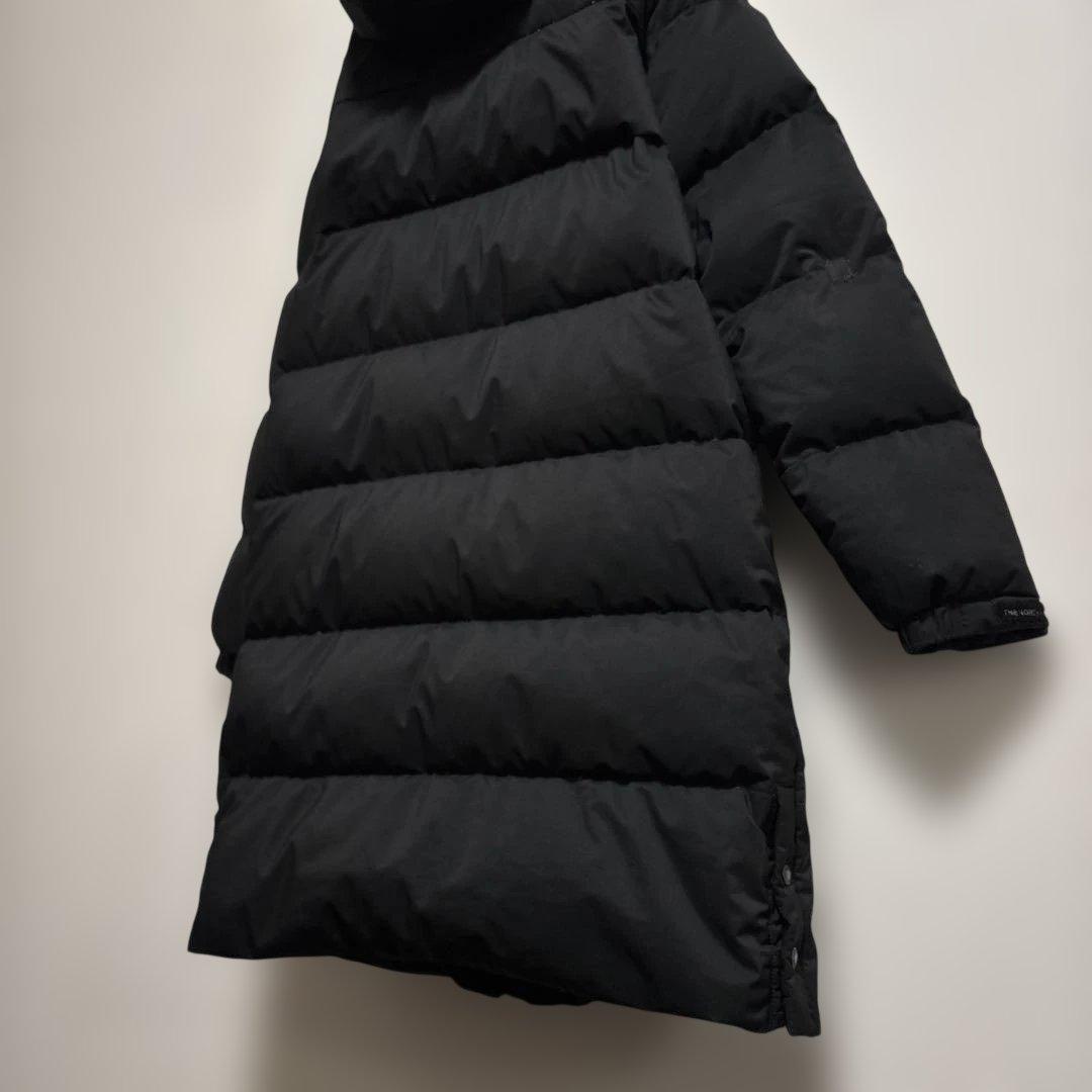 【クリーニング済】ノースフェイス DRYVENT ロングダウン S キッズ160