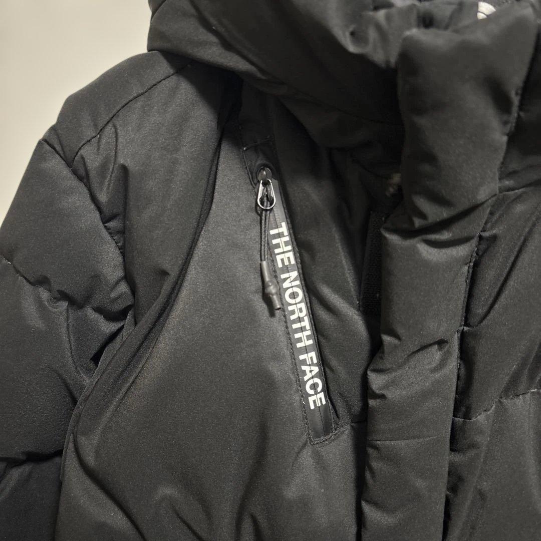 【クリーニング済】ノースフェイス DRYVENT ロングダウン S キッズ160