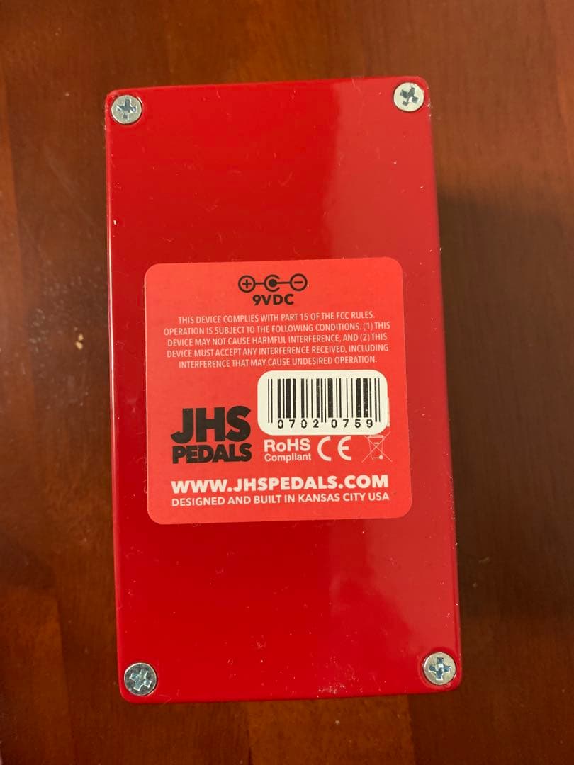 JHS PEDALS アングリーチャーリーAT+ オーバードライブ