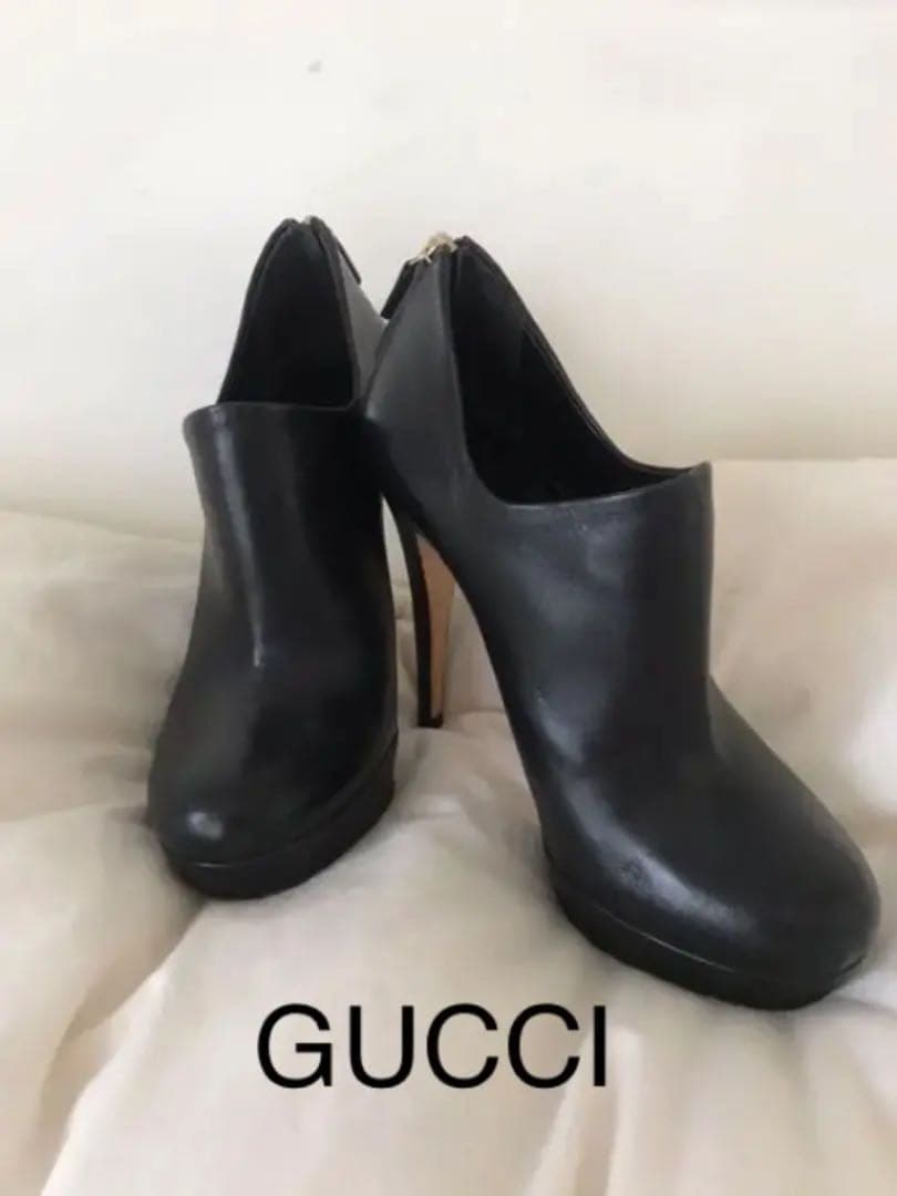 GUCCI ショートブーツ ブーティー ブラック
