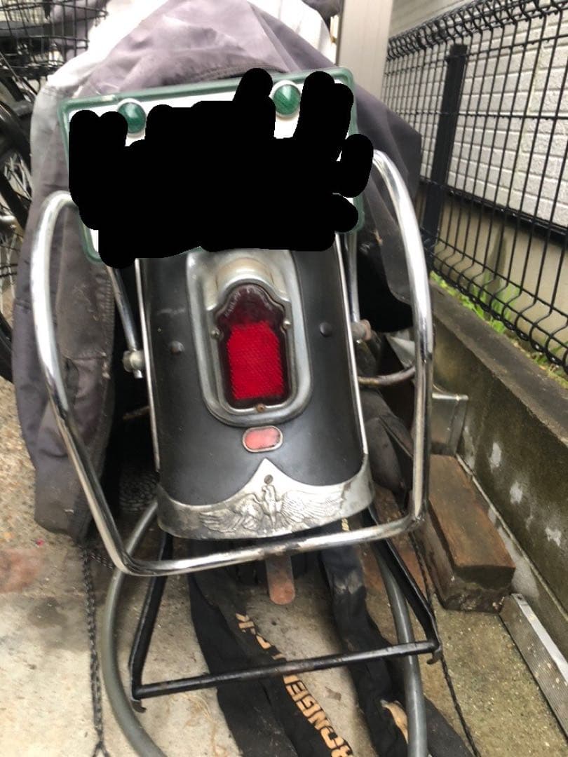 ヴィンテージハーレー　ナックルヘッド パンヘッド　リアバンパー