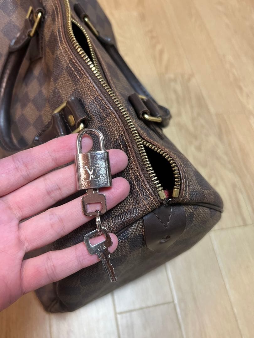 ルイヴィトンダミエパターン ボストンバッグ ブラウン値下げ不可