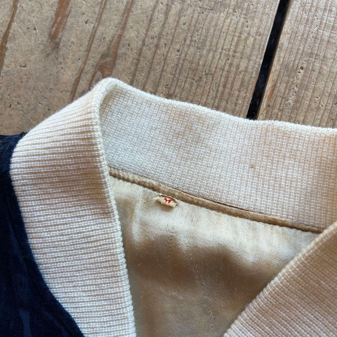 50年代 スカジャン スーベニアジャケット 別珍 鷹 虎　オリジナル ビンテージ