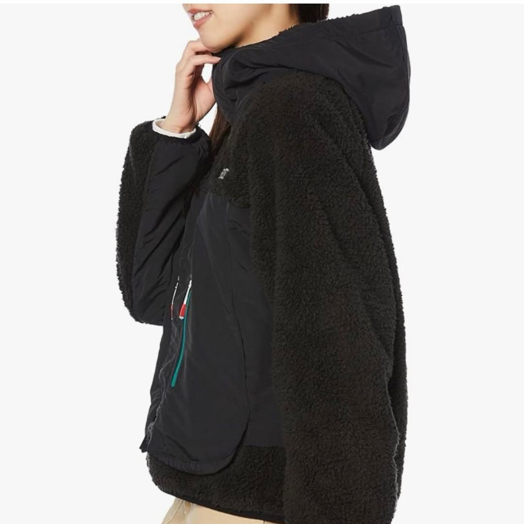 新品 CHUMS フリース M アウター ブラック チャムス