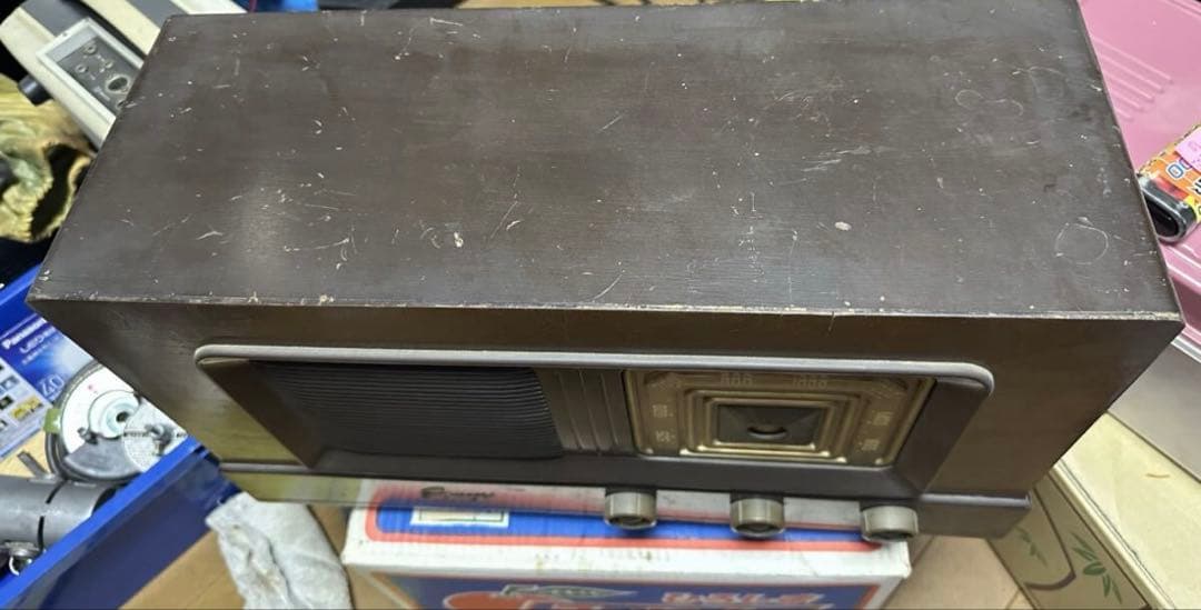 SANYO サンヨー 真空管ラジオ SS-101型 三洋　レトロ　アンティーク