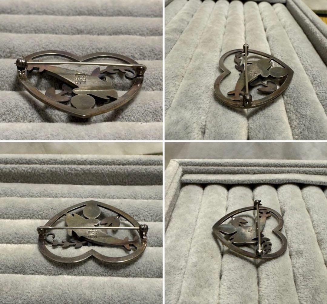 週末セール❗️ヴィンテージ ジョージジェンセン イルカ ブローチ 312