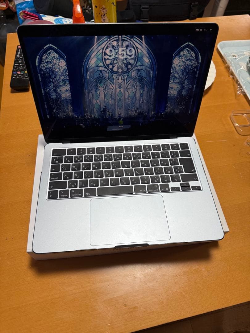 Apple MacBook Air M4スカイブルー