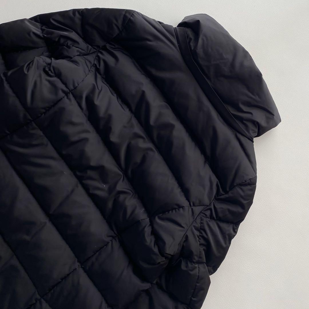 【極美/ダウン】マッキントッシュロンドン スタンドカラーコート 黒 38