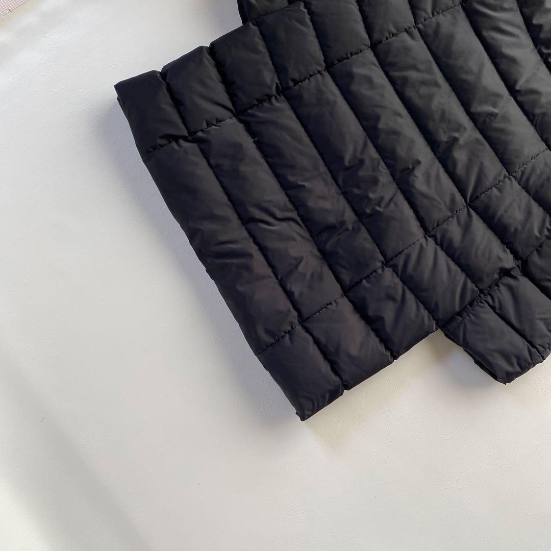 【極美/ダウン】マッキントッシュロンドン スタンドカラーコート 黒 38