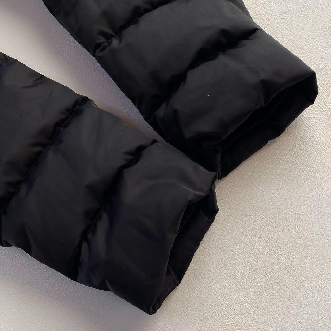 【極美/ダウン】マッキントッシュロンドン スタンドカラーコート 黒 38