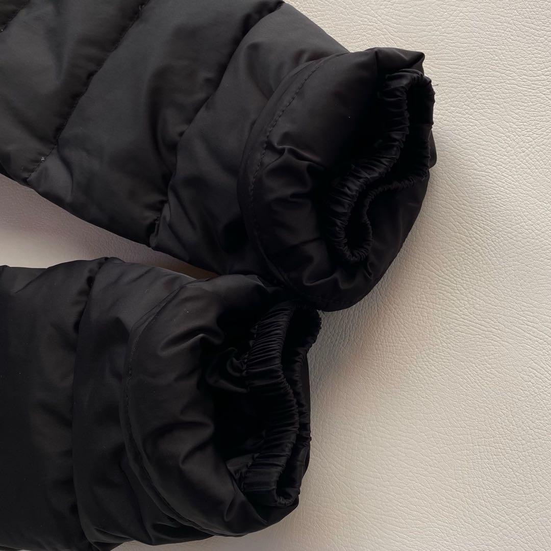 【極美/ダウン】マッキントッシュロンドン スタンドカラーコート 黒 38