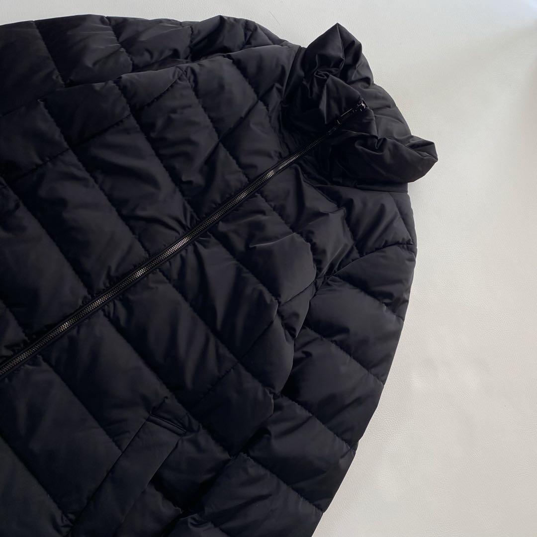 【極美/ダウン】マッキントッシュロンドン スタンドカラーコート 黒 38