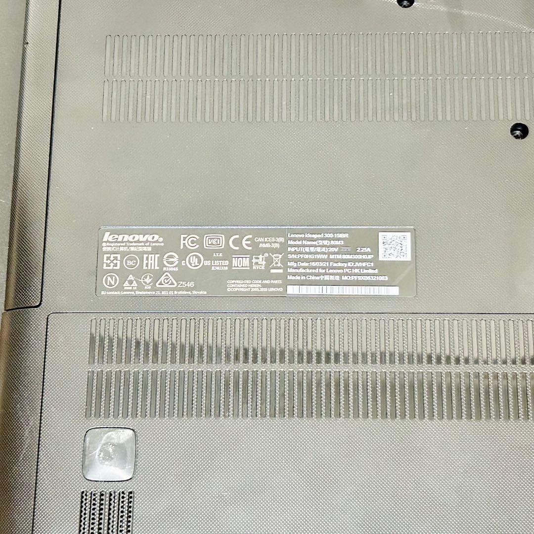 Lenovo Ideapad SSD起動 ノートPC Win11 ③ ブラック