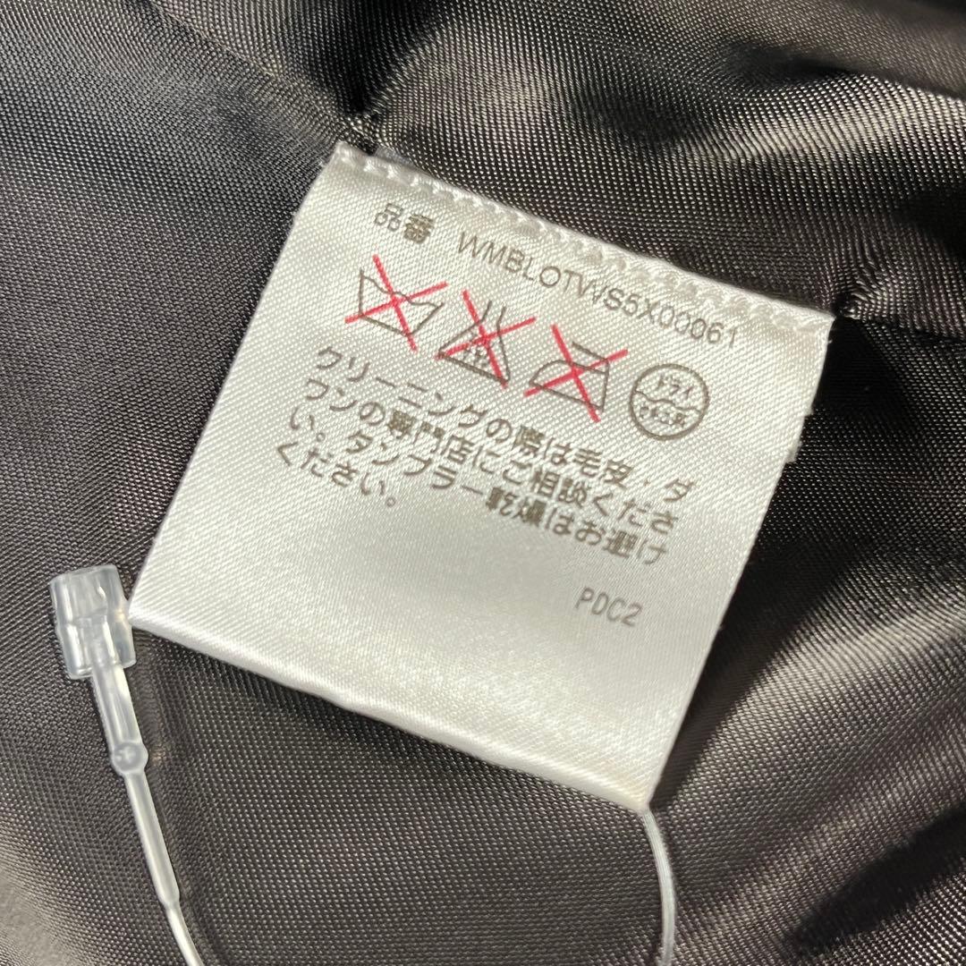 RALPH LAUREN チェックウールジャケット　M ウールアルパカ　ムートン