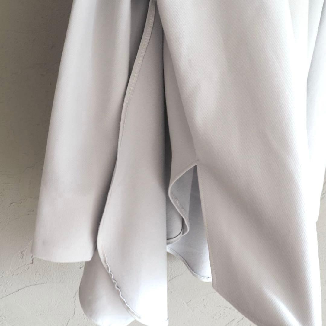 YOKO CHAN レイヤード アシンメトリー ヘムブラウス