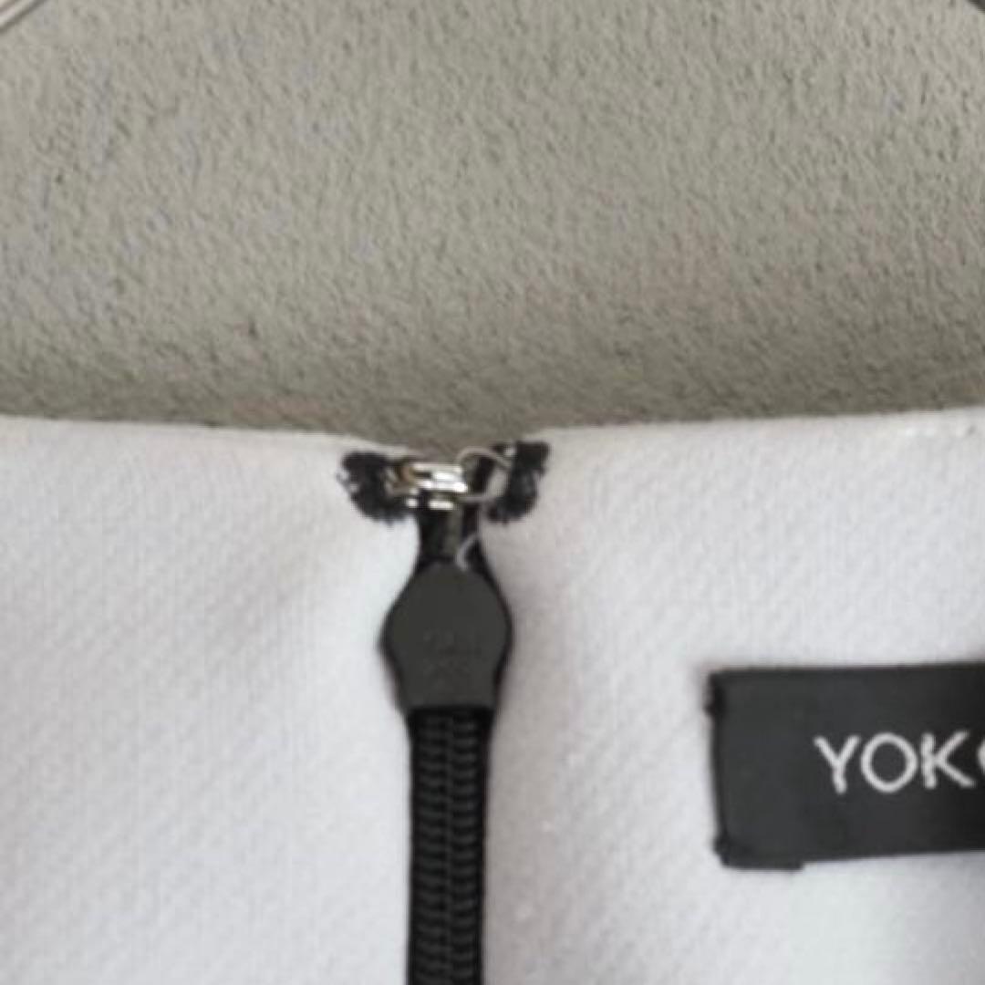 YOKO CHAN レイヤード アシンメトリー ヘムブラウス