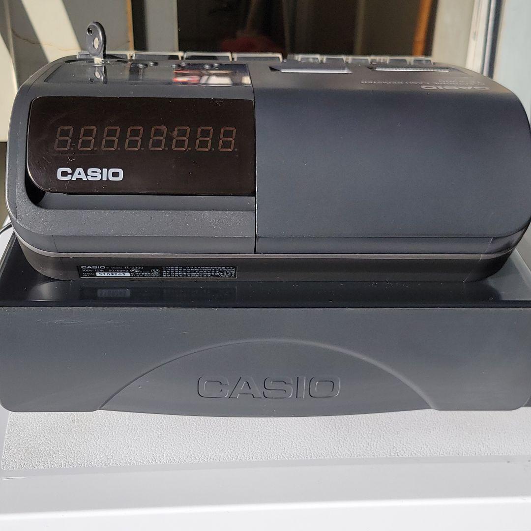 CASIO 電子レジスター TE-2300 2シートサーマルプリンター搭載