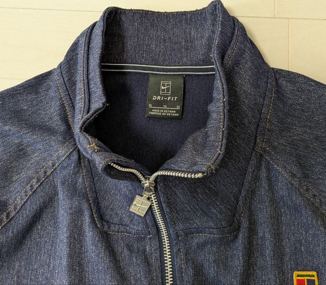 レア　ナイキCOURT　デニム風ジャケット　アルカラス　シナー