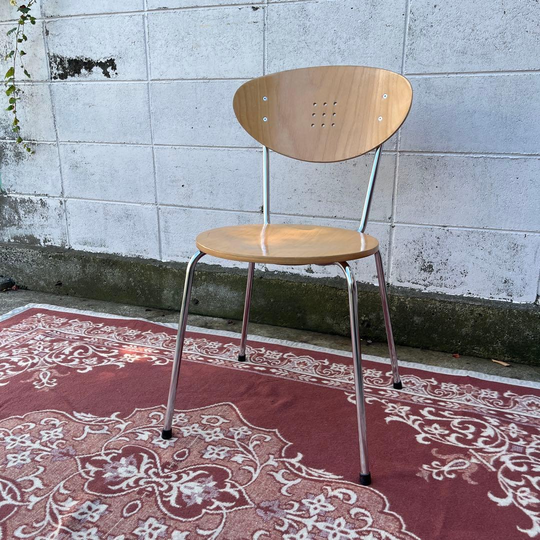 モダンデザイン◾️KOKUYO コクヨ プライウッド座面 チェア 椅子 イス