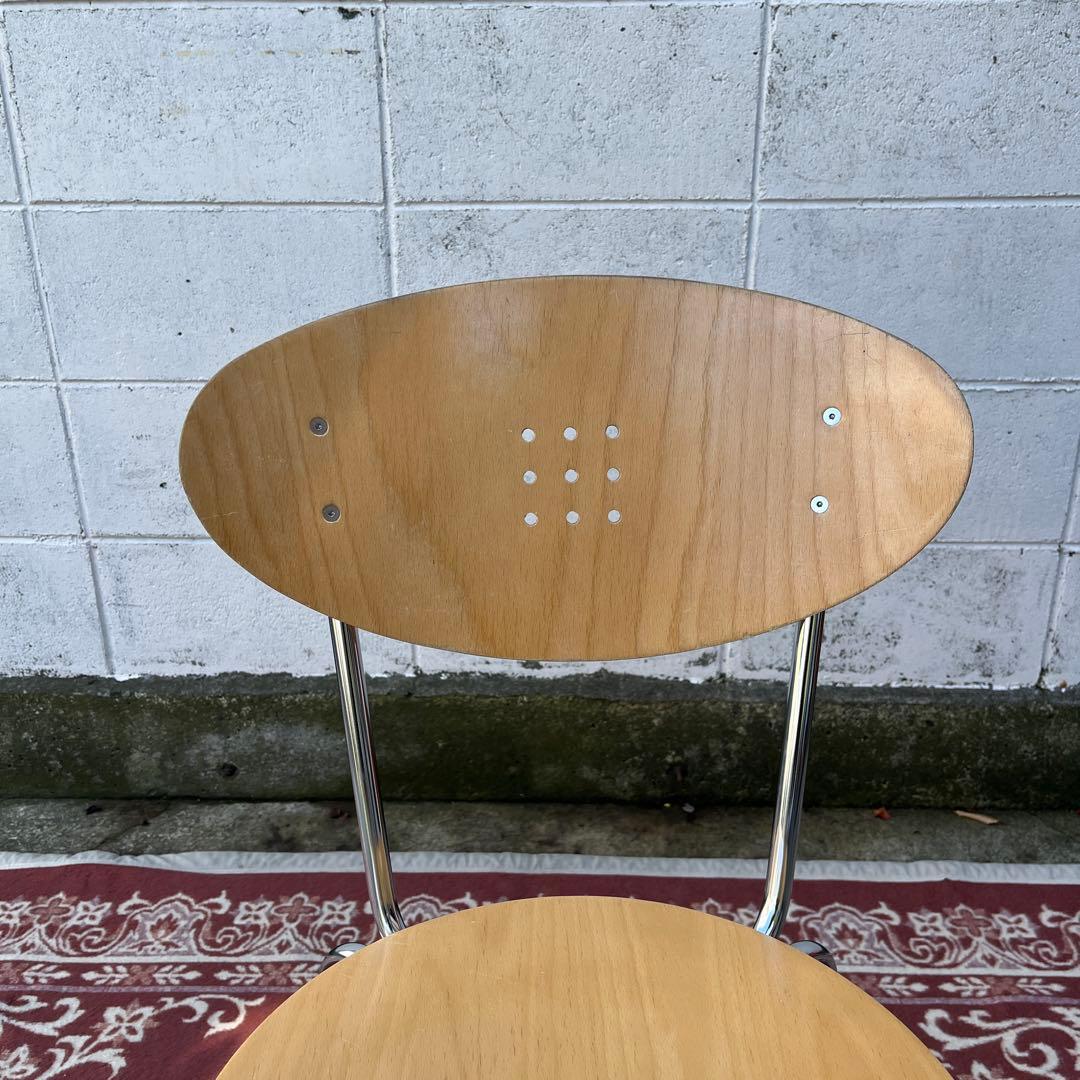 モダンデザイン◾️KOKUYO コクヨ プライウッド座面 チェア 椅子 イス