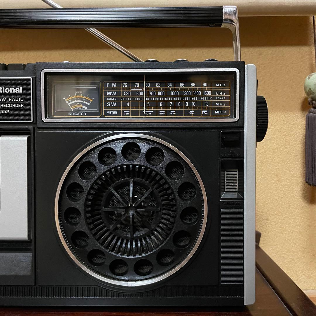 National／ラジカセ／RQ-552／メンテナンス済み／メンテセット付