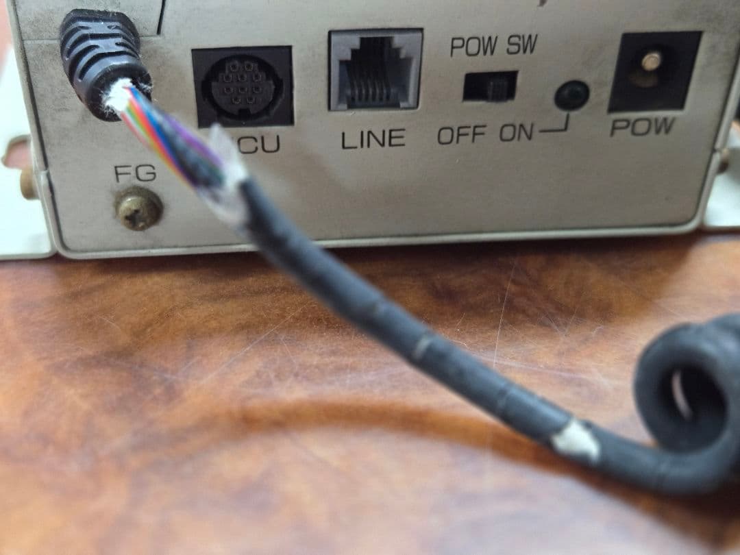 PDCアナログインターフェイスF 検:自動車電話ショルダーホンLINE NCU