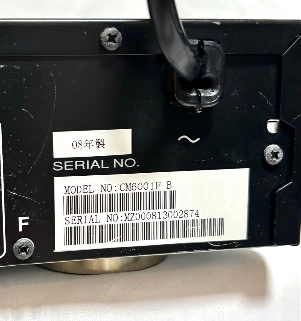 MARANTZ CD/MDデッキ CM6001 2008年製