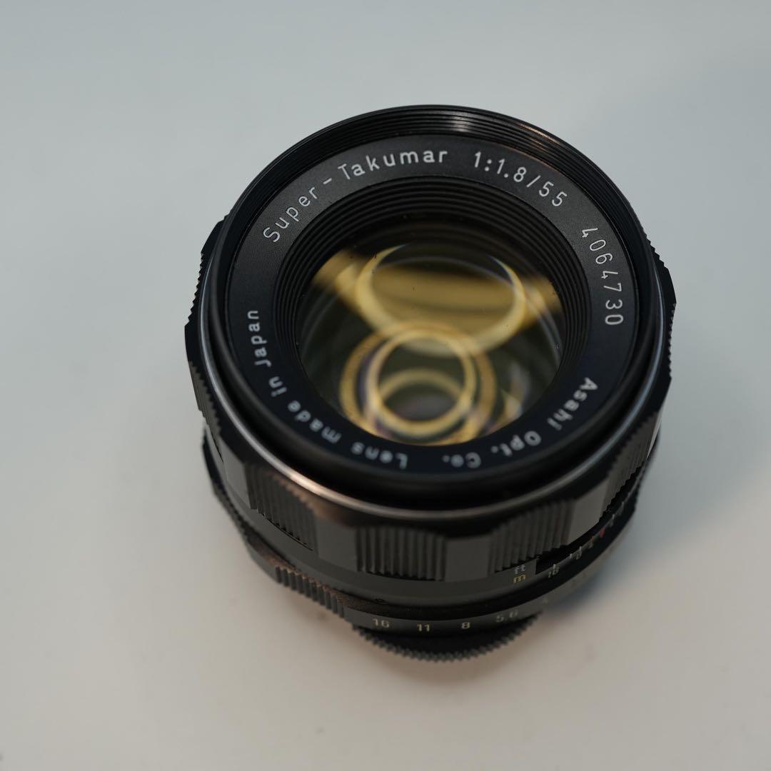 Super-Takumar 55mm F1.8 単焦点レンズ 美品 a3413