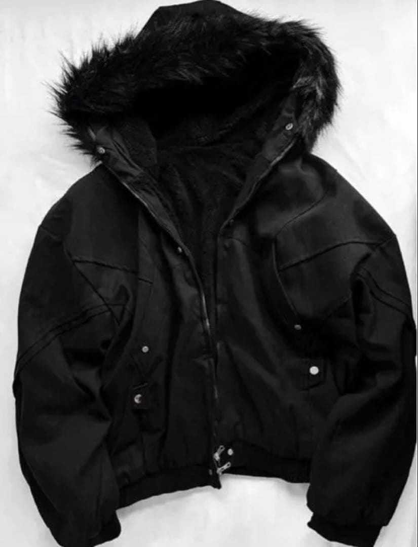 COSYHARU ファージャケット Y2K