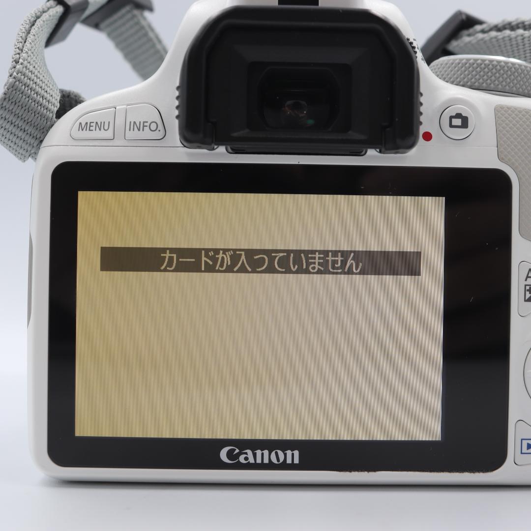 【美品】【希少ホワイト】Canon EOS Kiss X7 ホワイト レンズ2本