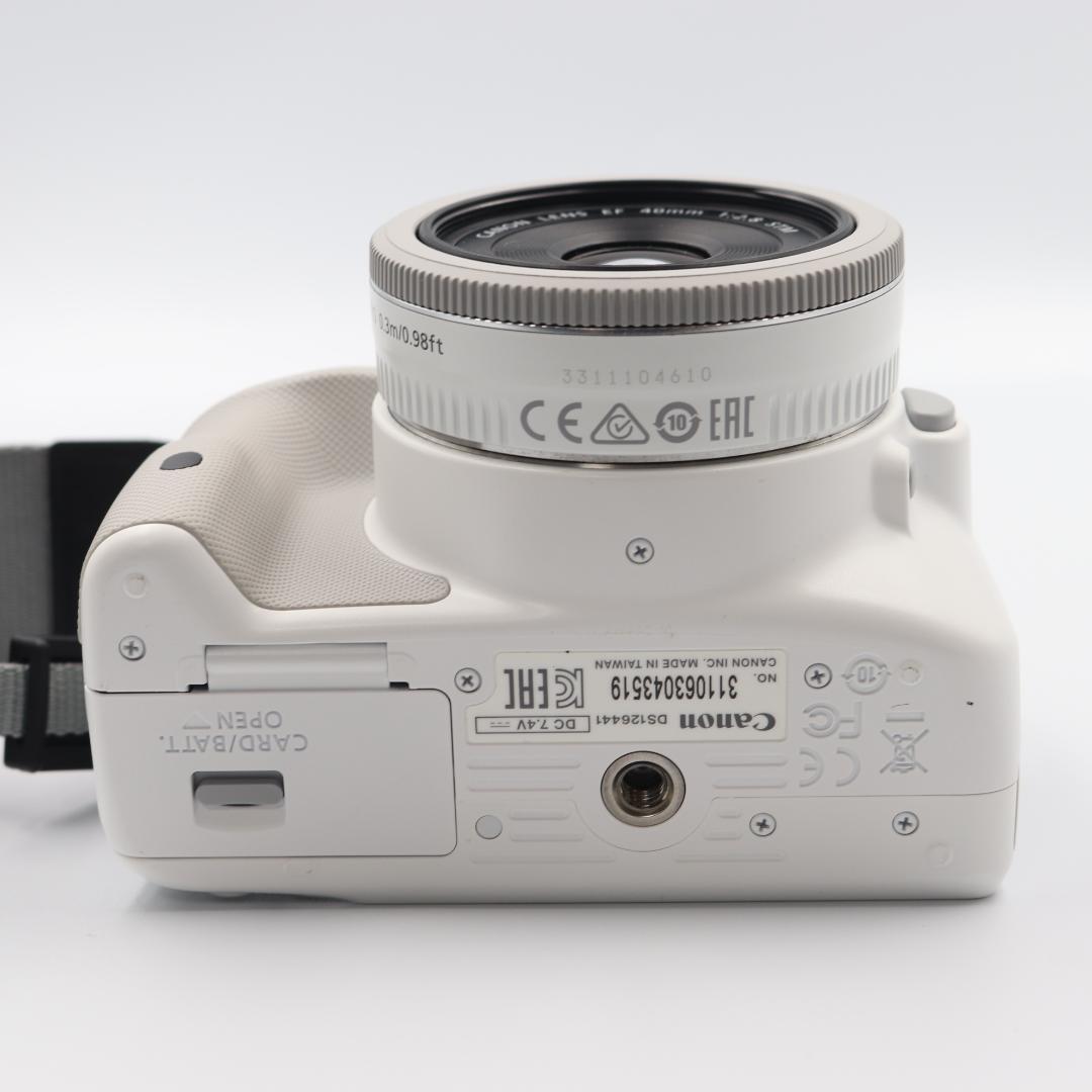 【美品】【希少ホワイト】Canon EOS Kiss X7 ホワイト レンズ2本