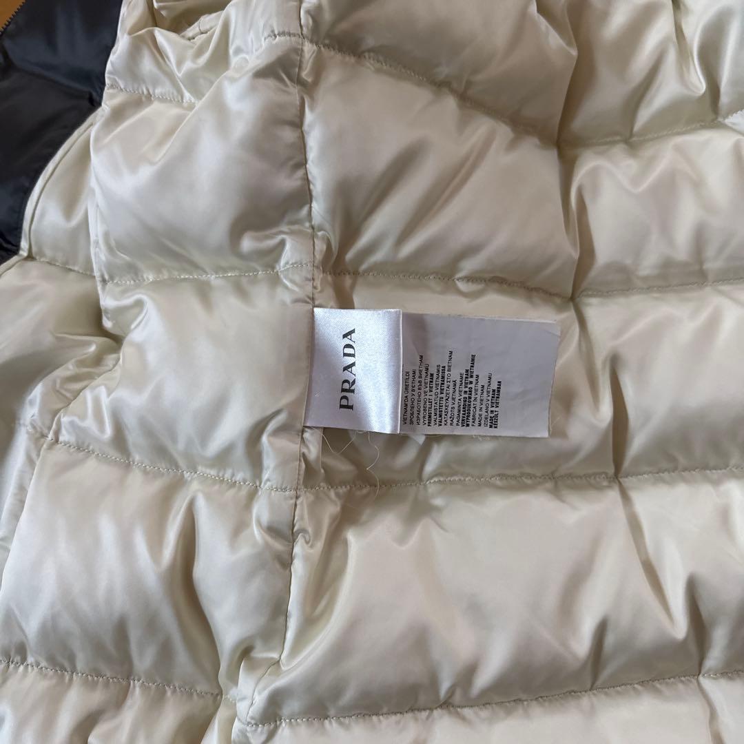 PRADA フード付きダウンジャケット Tg.40