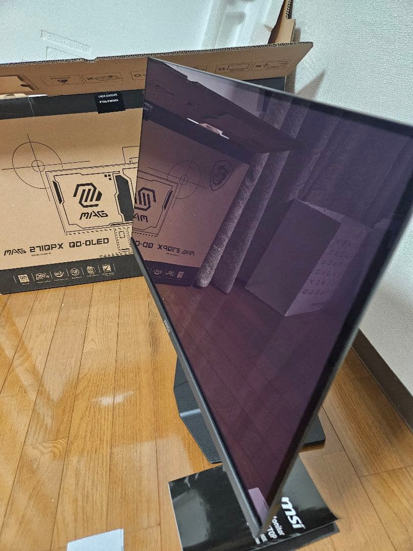 MSI QD-OLED ゲーミングモニター 360hz 26.5インチ