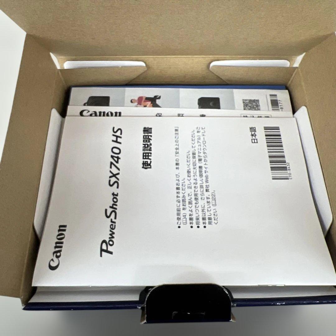 601498 Canon PowerShot SX740 HS ブラック