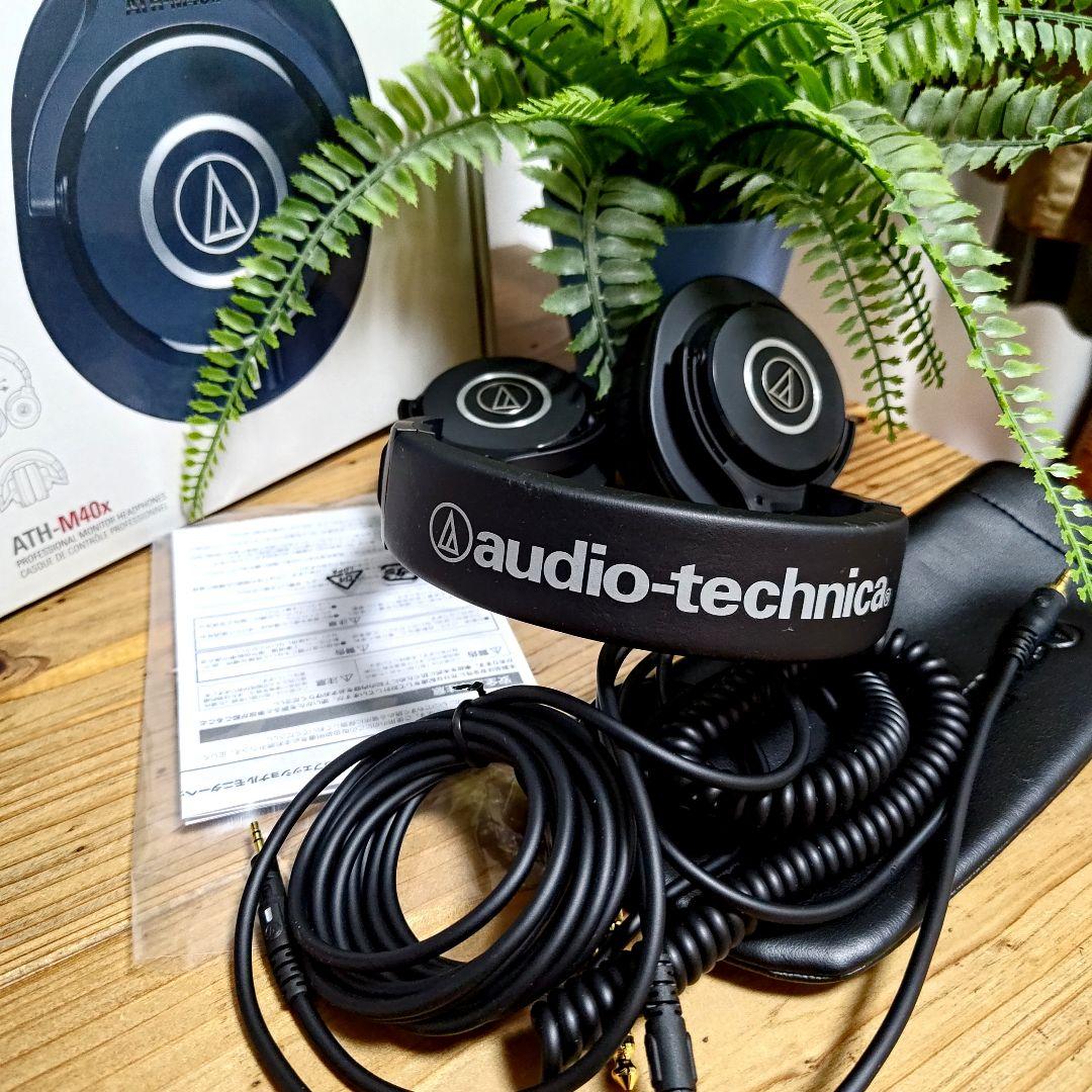 【 未使用品 】Audio-Technica ATH-M40X