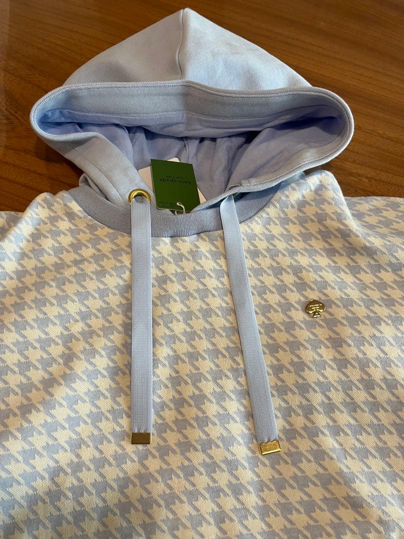 【ケイトスペード】150 ❤︎新品未使用❤︎ 千鳥フードワンピース 定価19580円